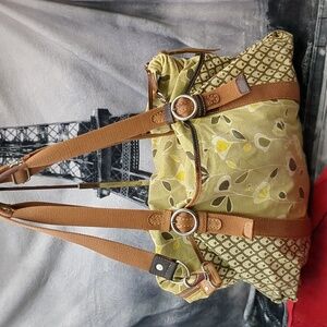 Fossil Key-per flowers duffle